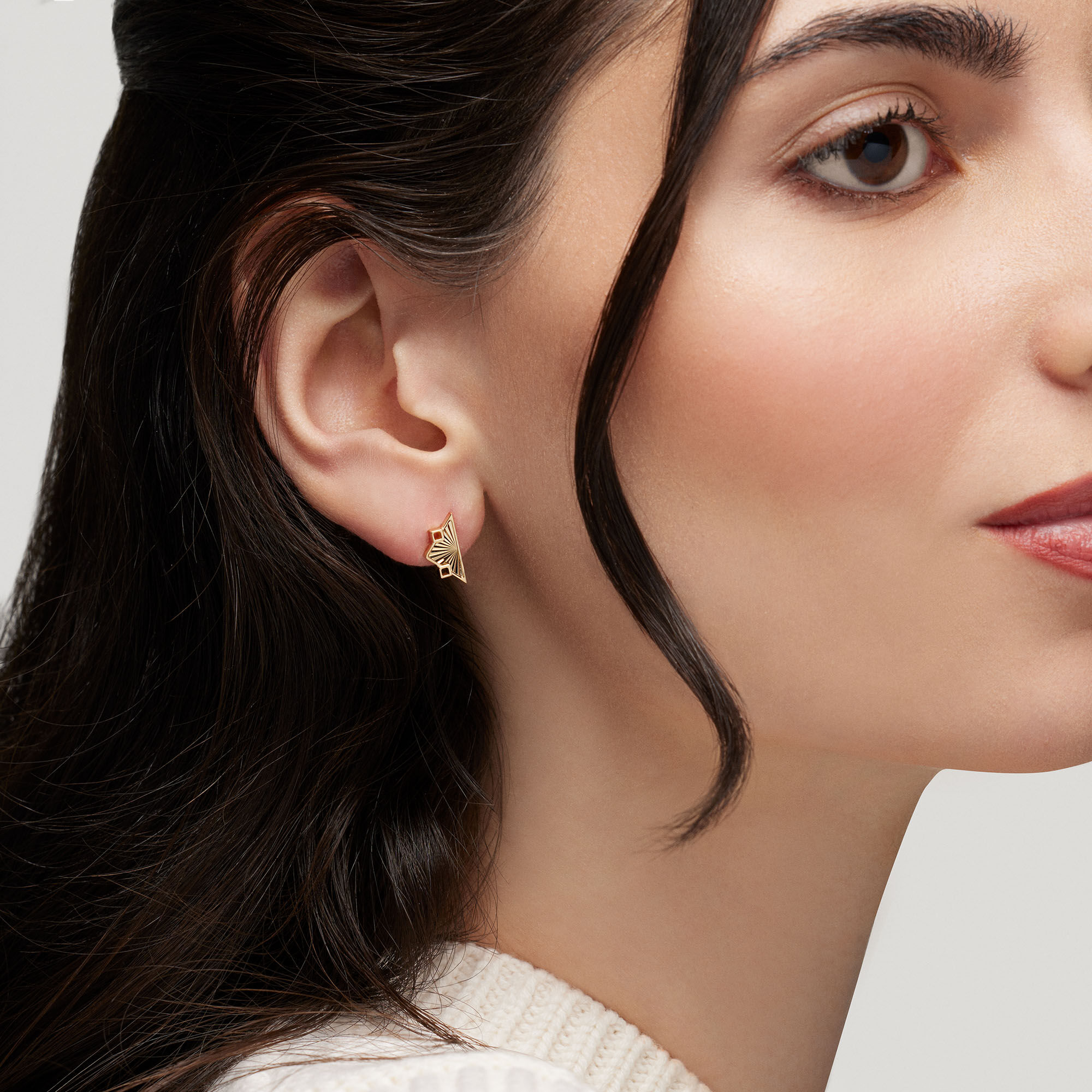 Birks gold earrings on sale
